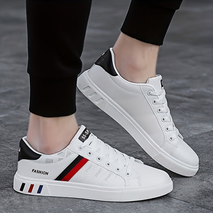 Men’s Striped Lace-Up Sneakers