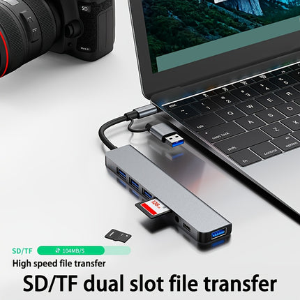 8-in-1 USB C Hub Splitter