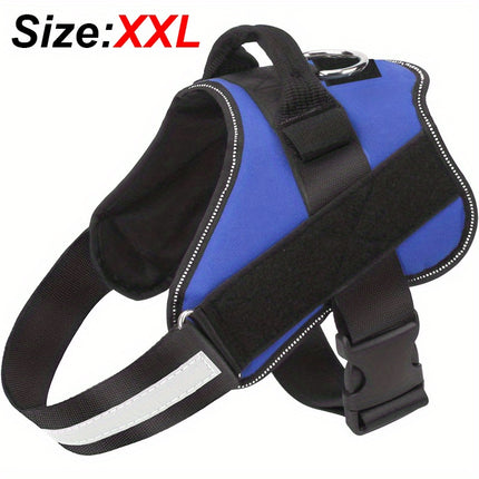 Reflective No-Pull Dog Harness with Easy-Grab Handle - Monti Bargains