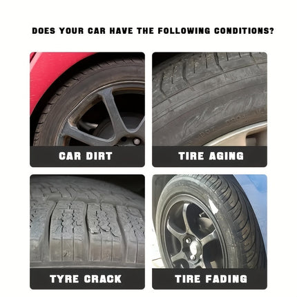 Premium Tire Shine & Protection Wax – Long-Lasting Gloss