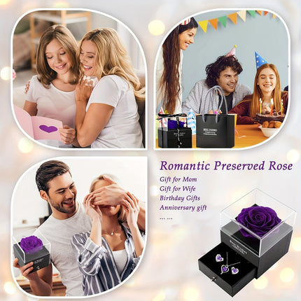 Elegant Heart-Shaped Gemstone Set