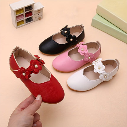 Elegant Flower Mary Jane Shoes