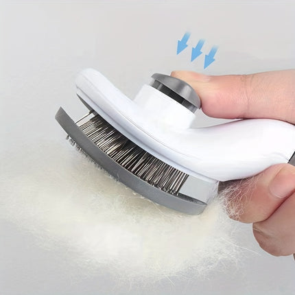 Self-Cleaning Pet Brush – Grooming Made Effortless - Monti Bargains