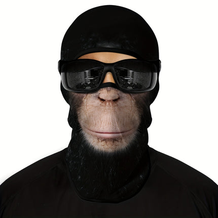 Ghost Skull Balaclava Mask - UV Protection & Windproof