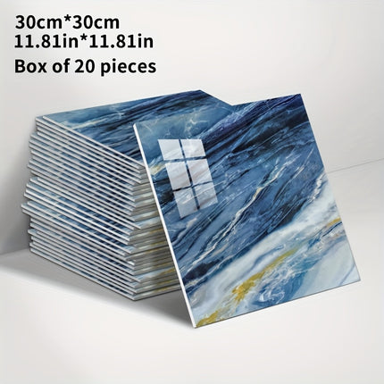 3D Marble Self-Adhesive Wall Tiles
