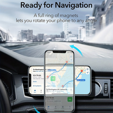 Magnetic Wireless Car Charger Mount for Fast Charging