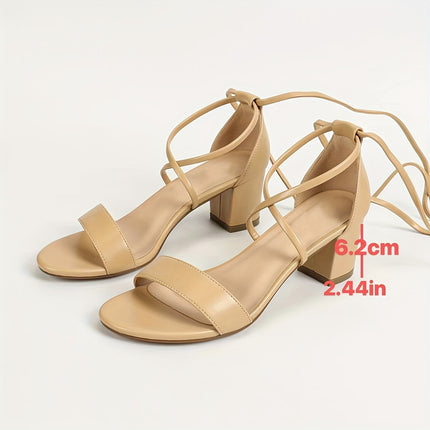 Stylish Adjustable Strap Heels