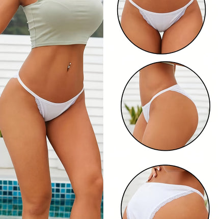 6pcs Lace Stitching Intimates