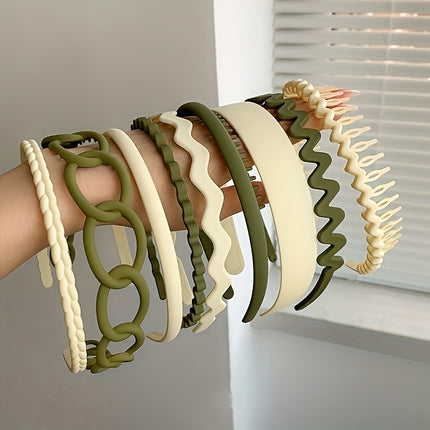 Simple Frosted Non-Slip Hair Hoop