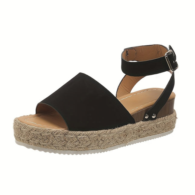 Chic Wedge Sandals – Comfy & Stylish