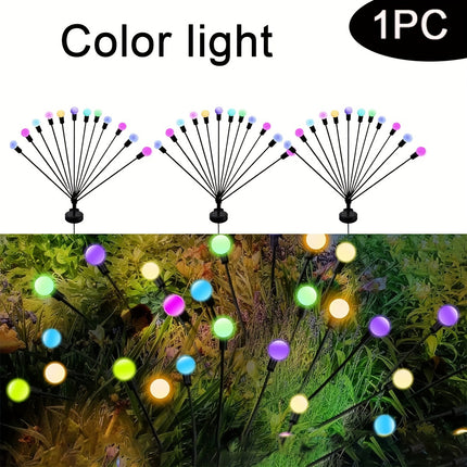 Solar Firefly Lights - Enchanting Glow for Gardens