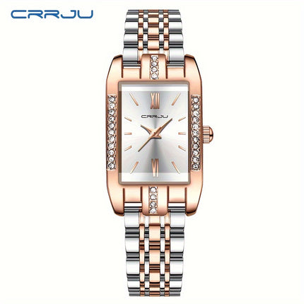 CRRJU Women's Square Quartz Watch