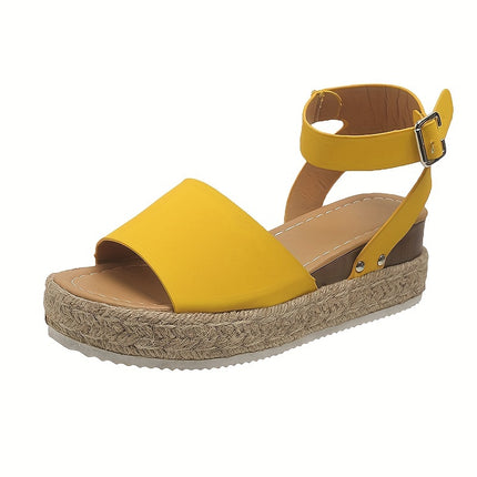 Chic Wedge Sandals – Comfy & Stylish