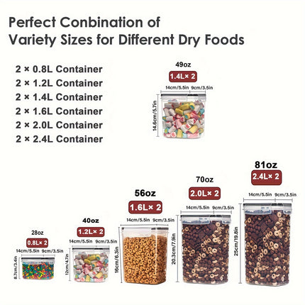 Airtight Food Storage Containers – RV Kitchen Essential
