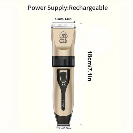 Whisper-Quiet Pet Grooming Clipper - Monti Bargains