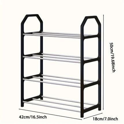 SlimSpace 4-Layer Shoe Rack - Monti Bargains
