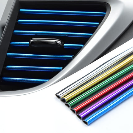 Car Vent & Door Edge Trim Strips – 10pcs Set