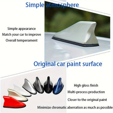 Sleek Universal Shark Fin Antenna