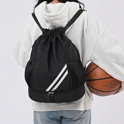 Versatile Drawstring Sports Gym Bag for Outdoor & Travel