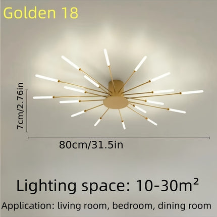 Modern Warm White LED Ceiling Light – Sleek & Stylish