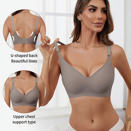 Plus Size Simple Seamless Bra