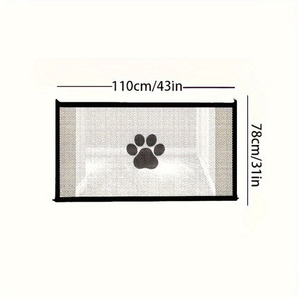 Portable Mesh Pet Gate - Monti Bargains