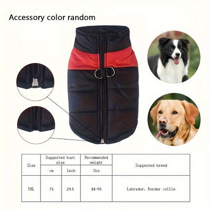 Waterproof Winter Pet Coat for All Breeds - Monti Bargains