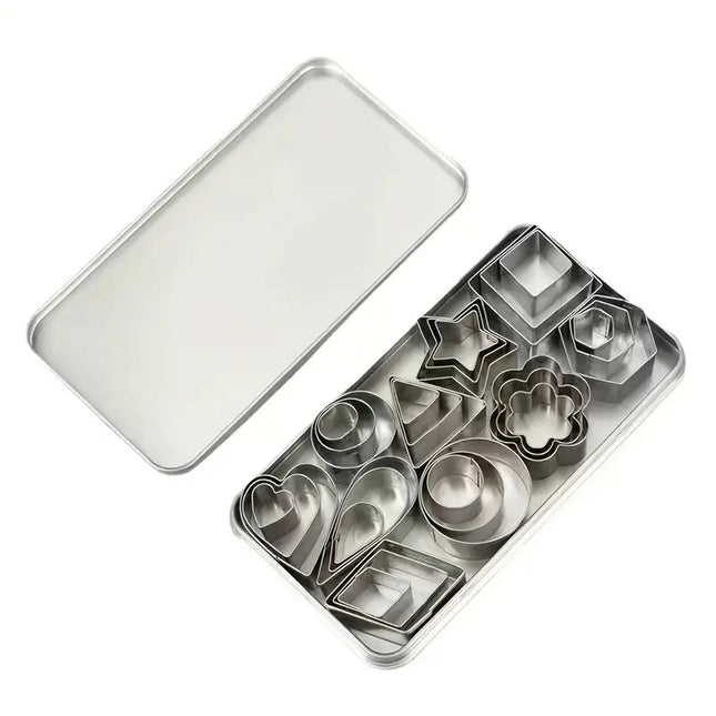 30pcs Stainless Steel Cookie Cutter Set