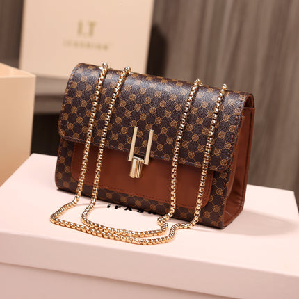 Retro Polka Dot Chain Handbag