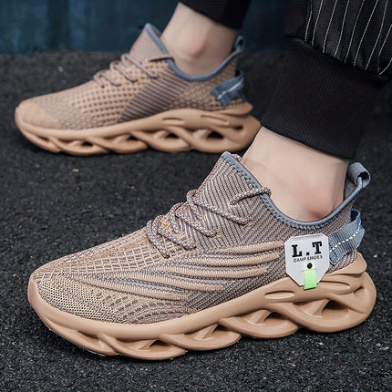 Men’s Breathable Knit Running Shoes