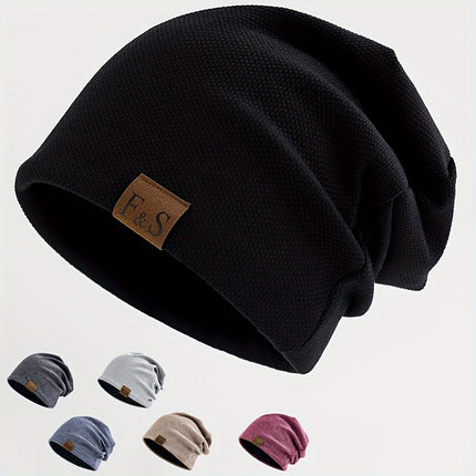 Men's Cotton Blend Beanie Hat