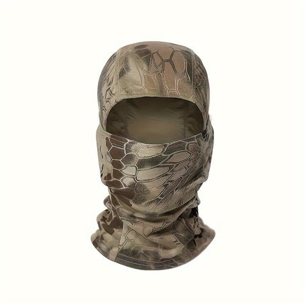 UV Protection Jungle Camo Balaclava for Outdoor Sports