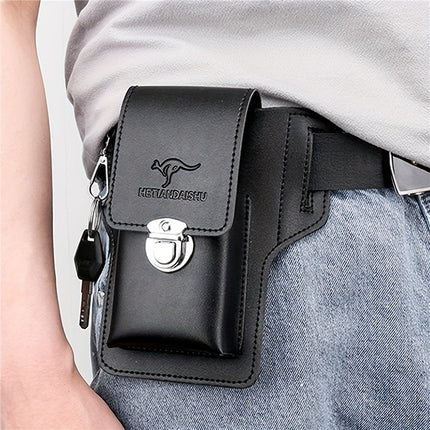 Stylish PU Leather Waist Bag