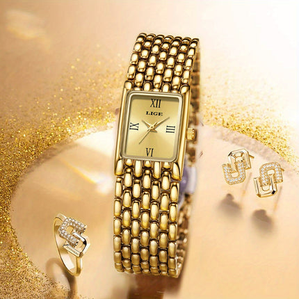 LIGE Ladies' Luxury Quartz Watch