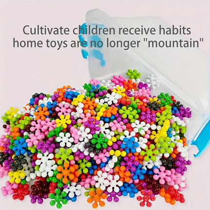 3D Plum Blossom Building Blocks – Fun Puzzle Toys