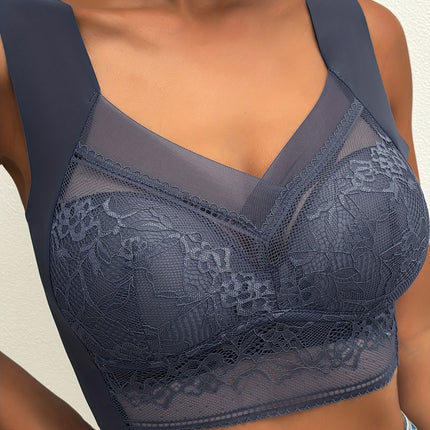 Seamless Lace Push-Up Bralette
