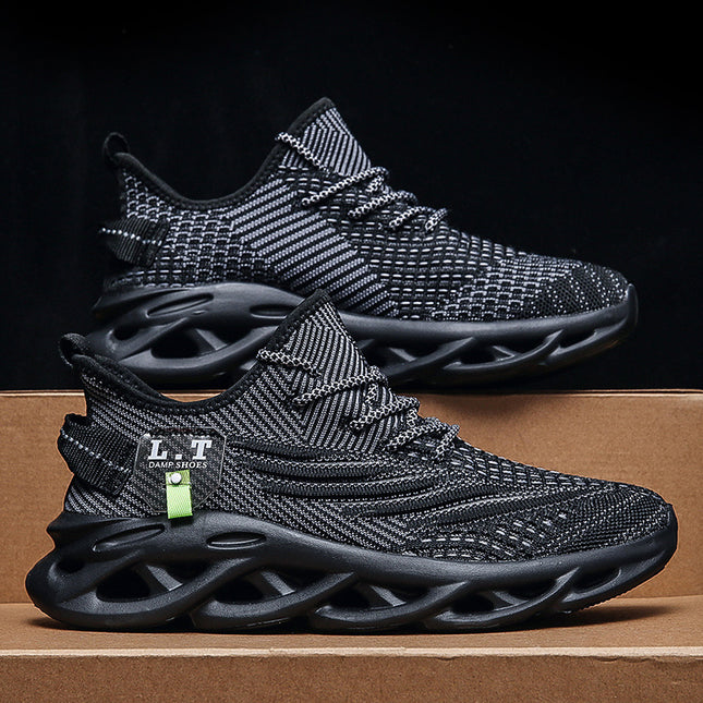 Men’s Breathable Knit Running Shoes