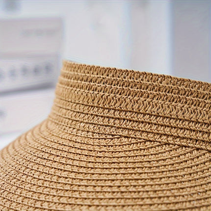Women's Foldable Straw Sun Hat