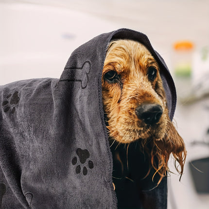 Quick-Dry Pet Bath Towel - Monti Bargains