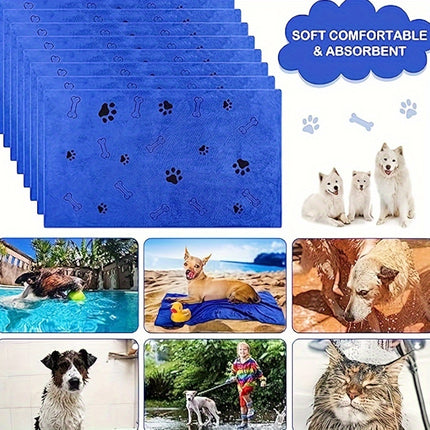 Quick-Dry Pet Bath Towel - Monti Bargains