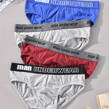 Men’s Cotton Boxer Briefs 4/5-Pack