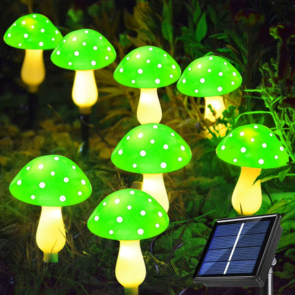 Solar Mushroom Lights - Magical Garden Pathway Glow