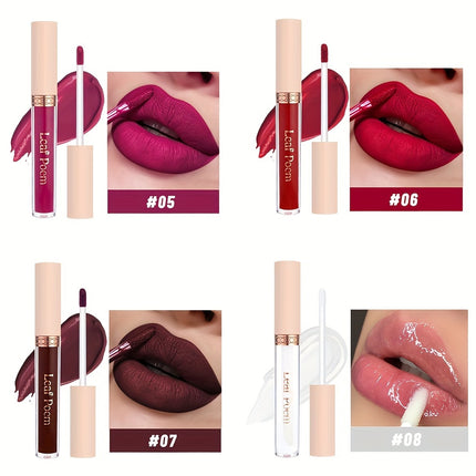 8-Piece Matte Liquid Lipstick Set