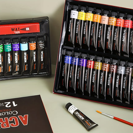 30-Color Acrylic Paint Set