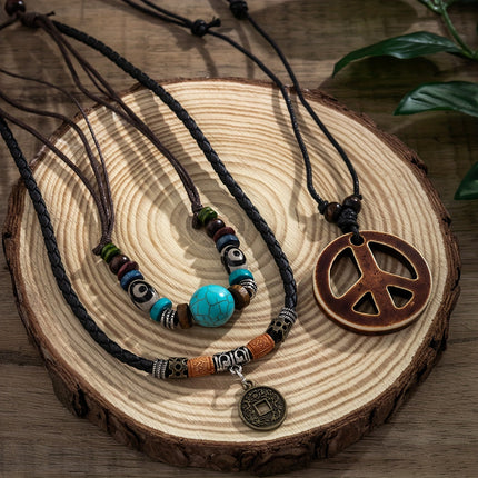 Retro Tribal Multilayer Necklace