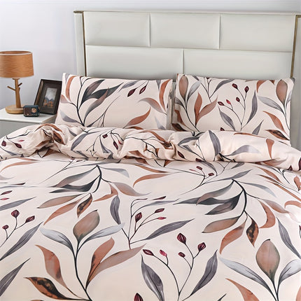 Floral Duvet Cover Set - Breathable & Cozy Bedding