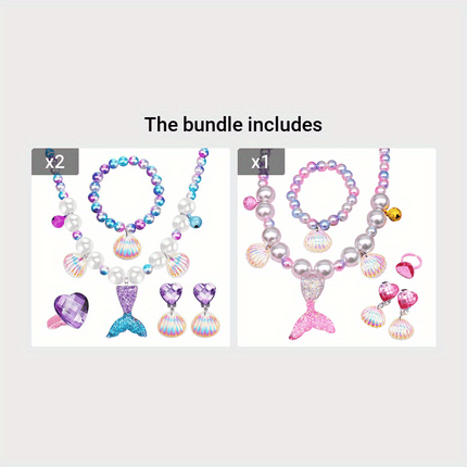 Magical Mermaid Jewelry Set - Perfect for Princess Moments