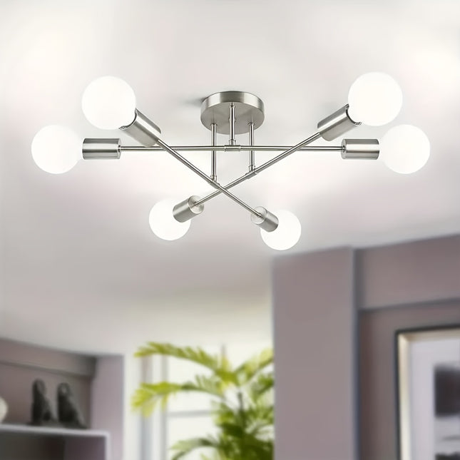 Vintage Industrial Wrought Iron Ceiling Light - Modern Pendant