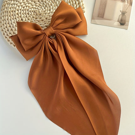 Elegant Retro Ribbon Bow Barrettes