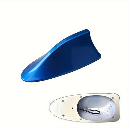 No-Drill Shark Fin Car Antenna - Enhanced Signal & Style